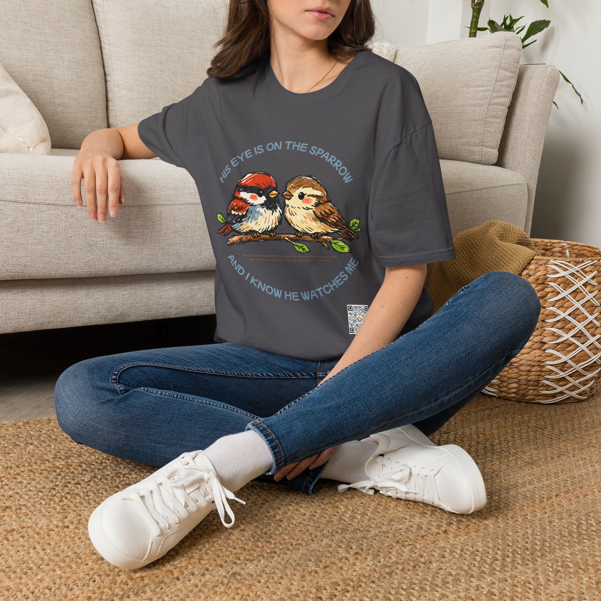 His Eye Is On the Sparrow - T-shirt