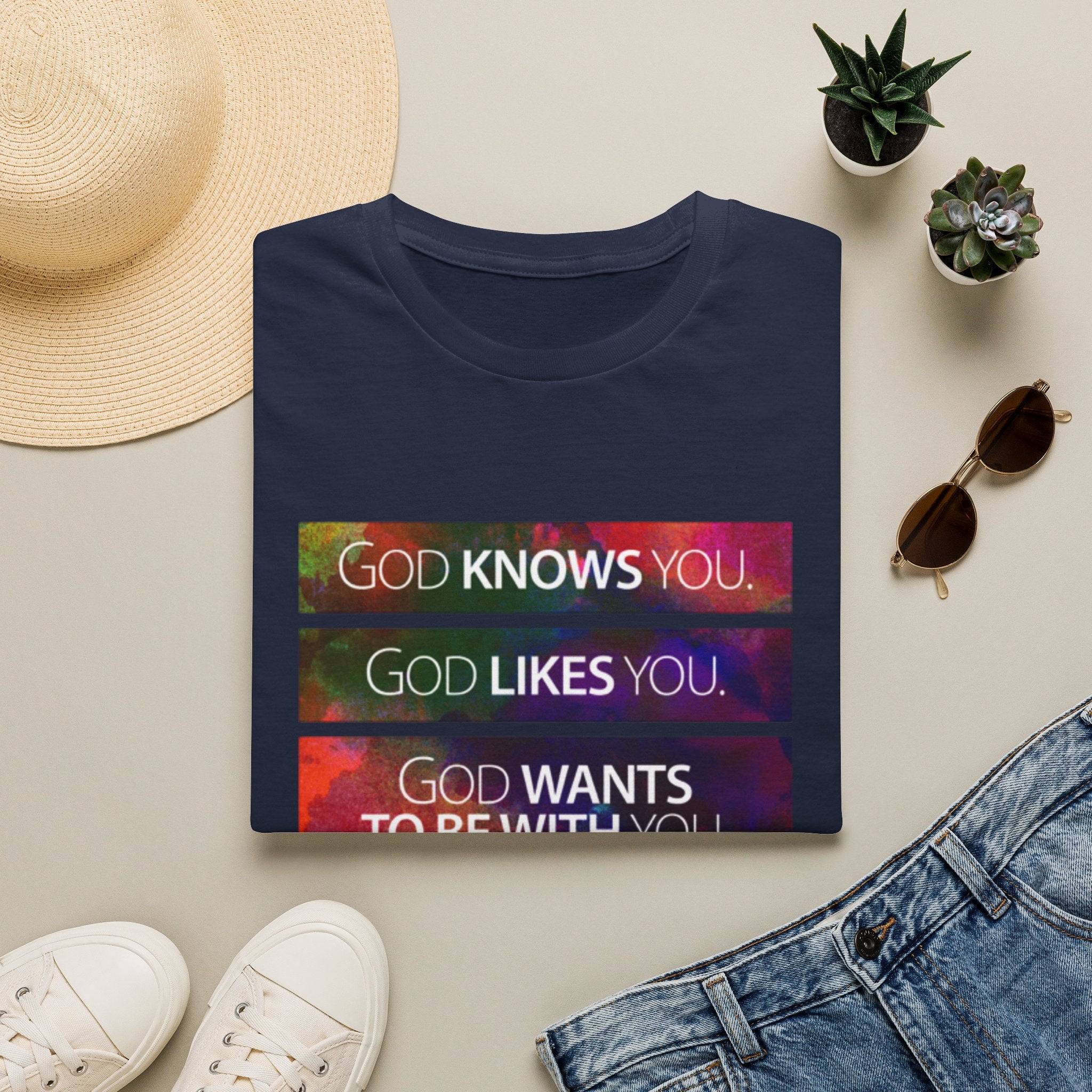 God Likes You - T-shirt