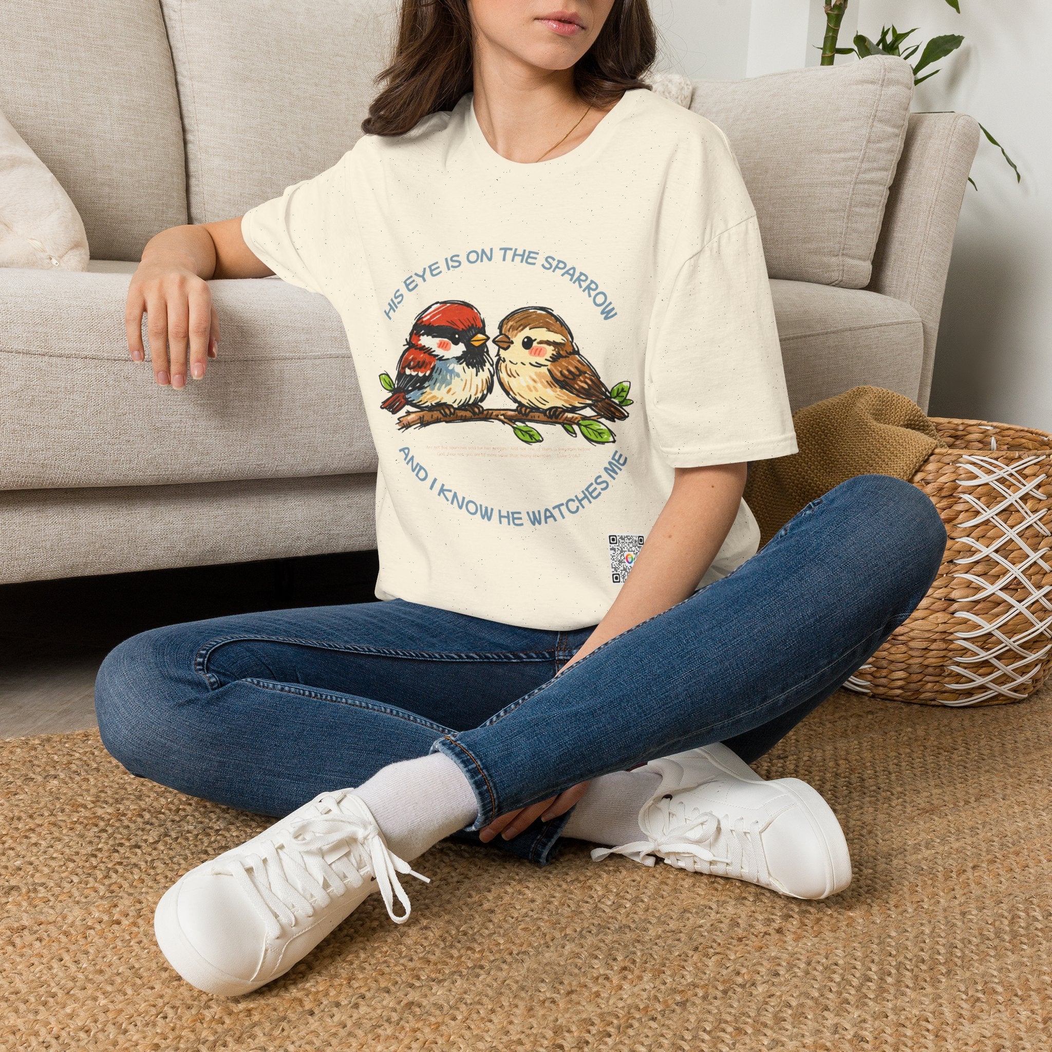 His Eye Is On the Sparrow - T-shirt