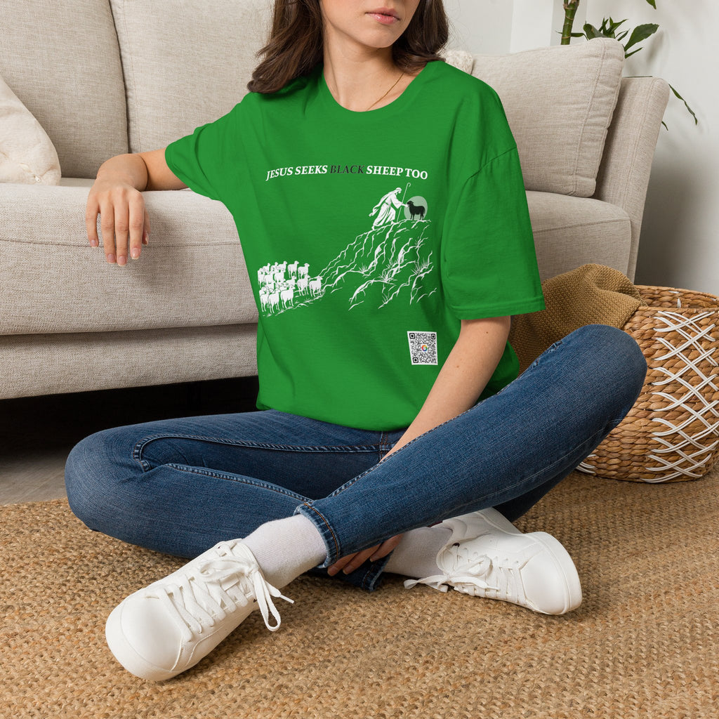 Jesus Seeks Black Sheep Too - T-shirt