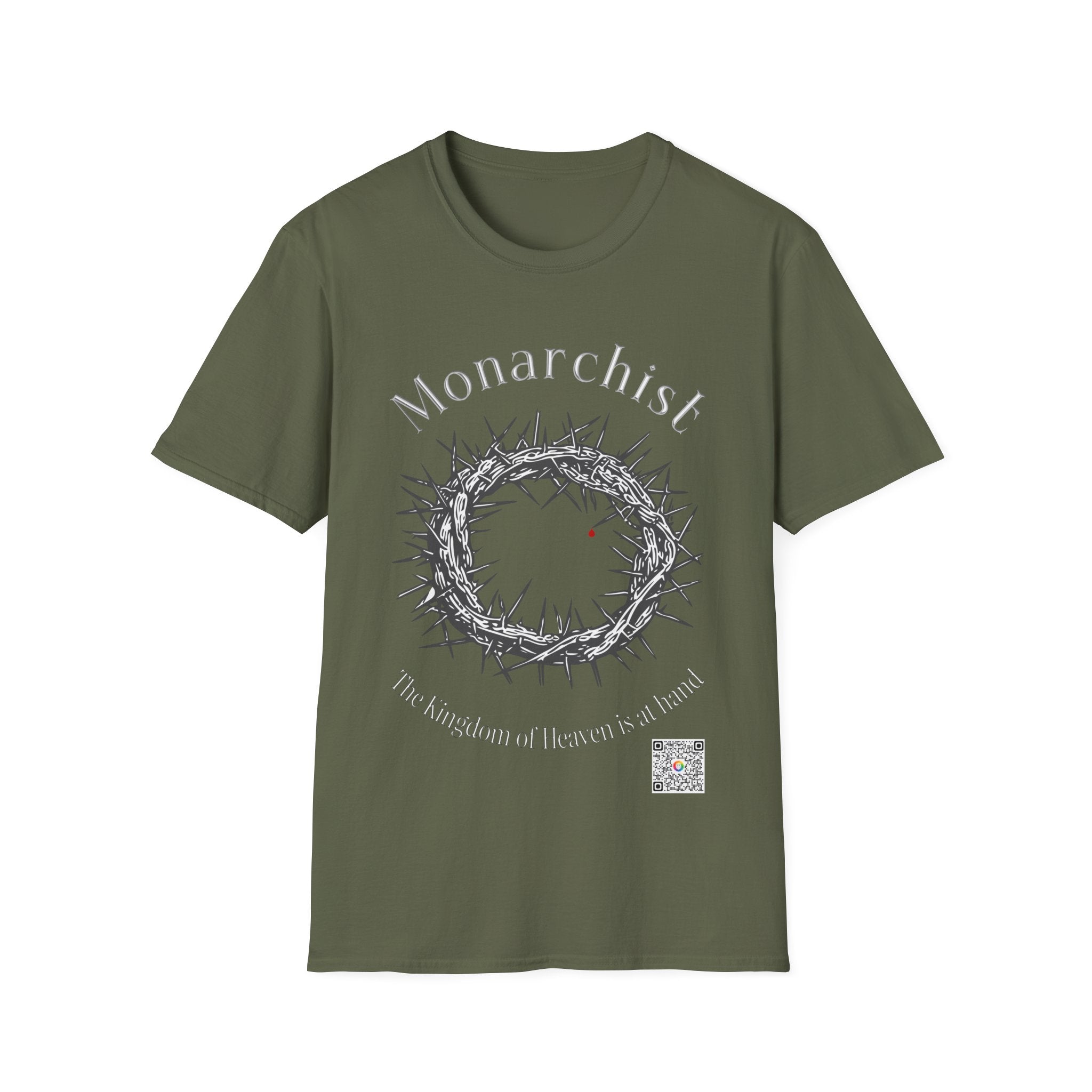 "Monarchist" T-Shirt — "The Kingdom of God Is at Hand"