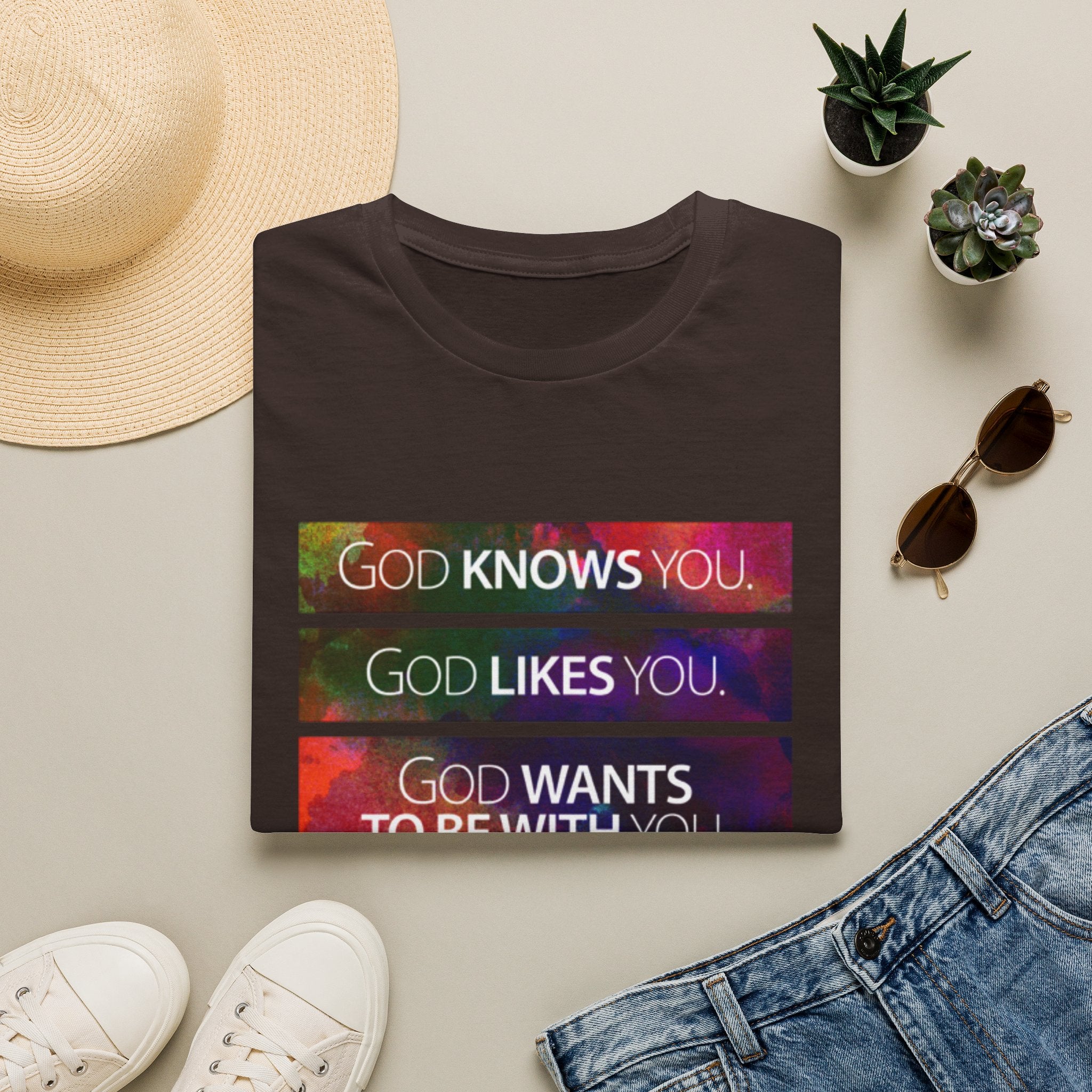 God Likes You - T-shirt