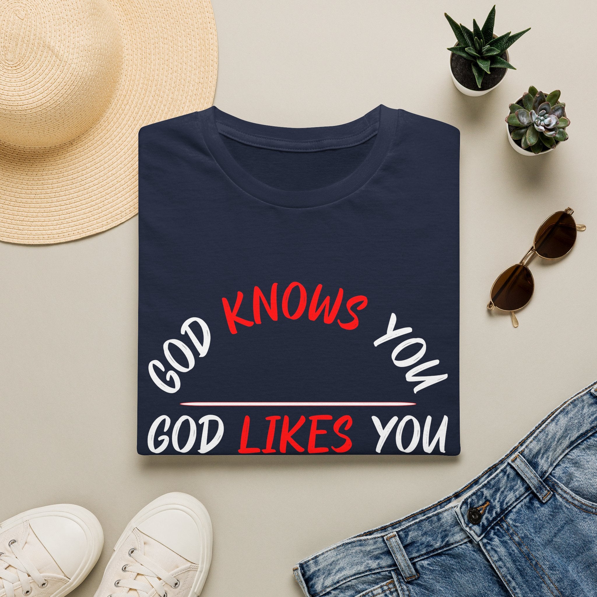 God Likes You - T-shirt