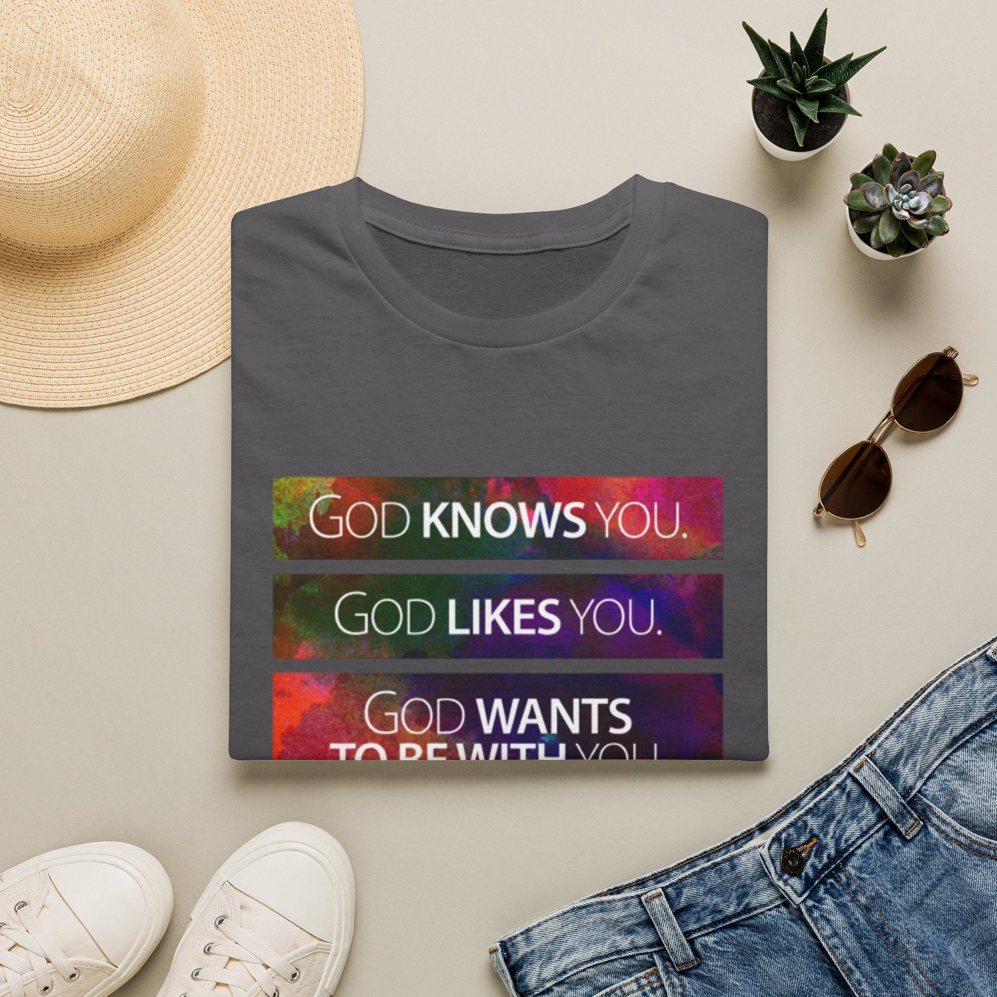 God Likes You - T-shirt