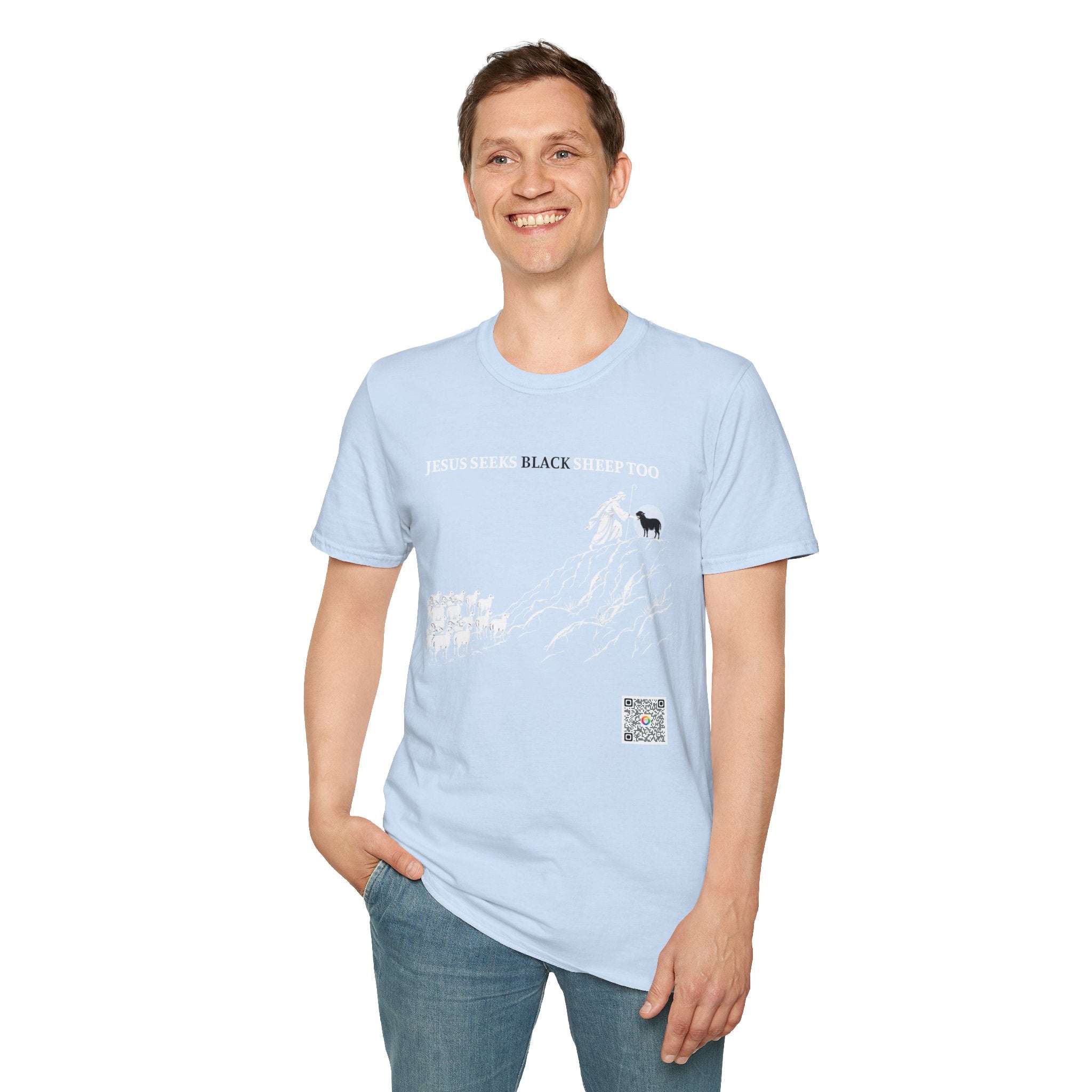 Jesus Seeks Black Sheep Too - T-shirt