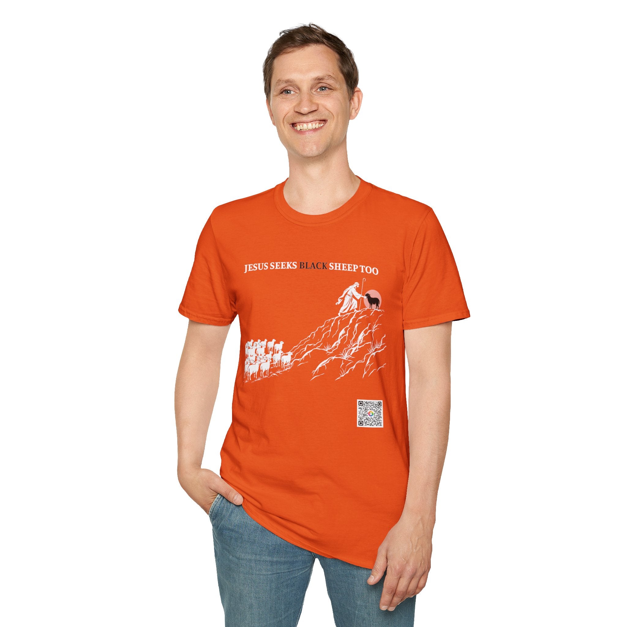 Jesus Seeks Black Sheep Too - T-shirt
