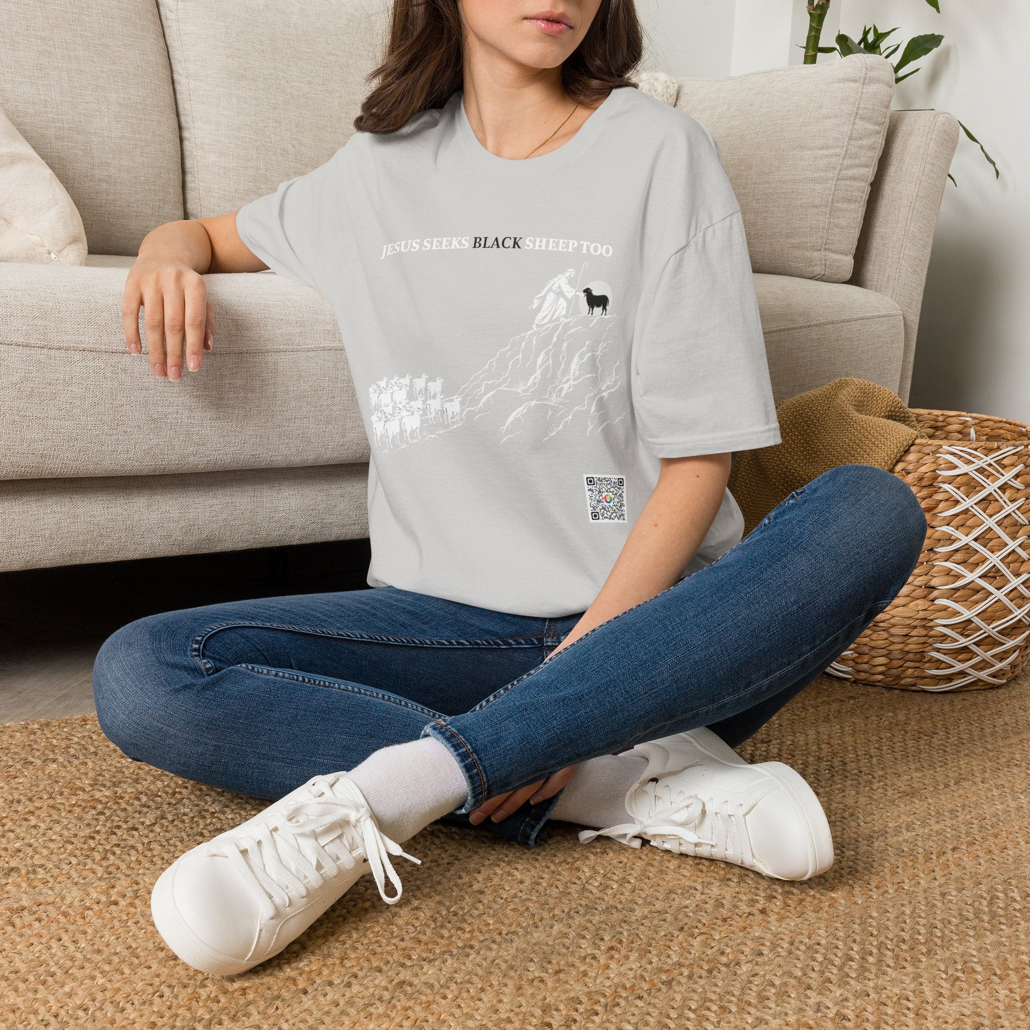 Jesus Seeks Black Sheep Too - T-shirt