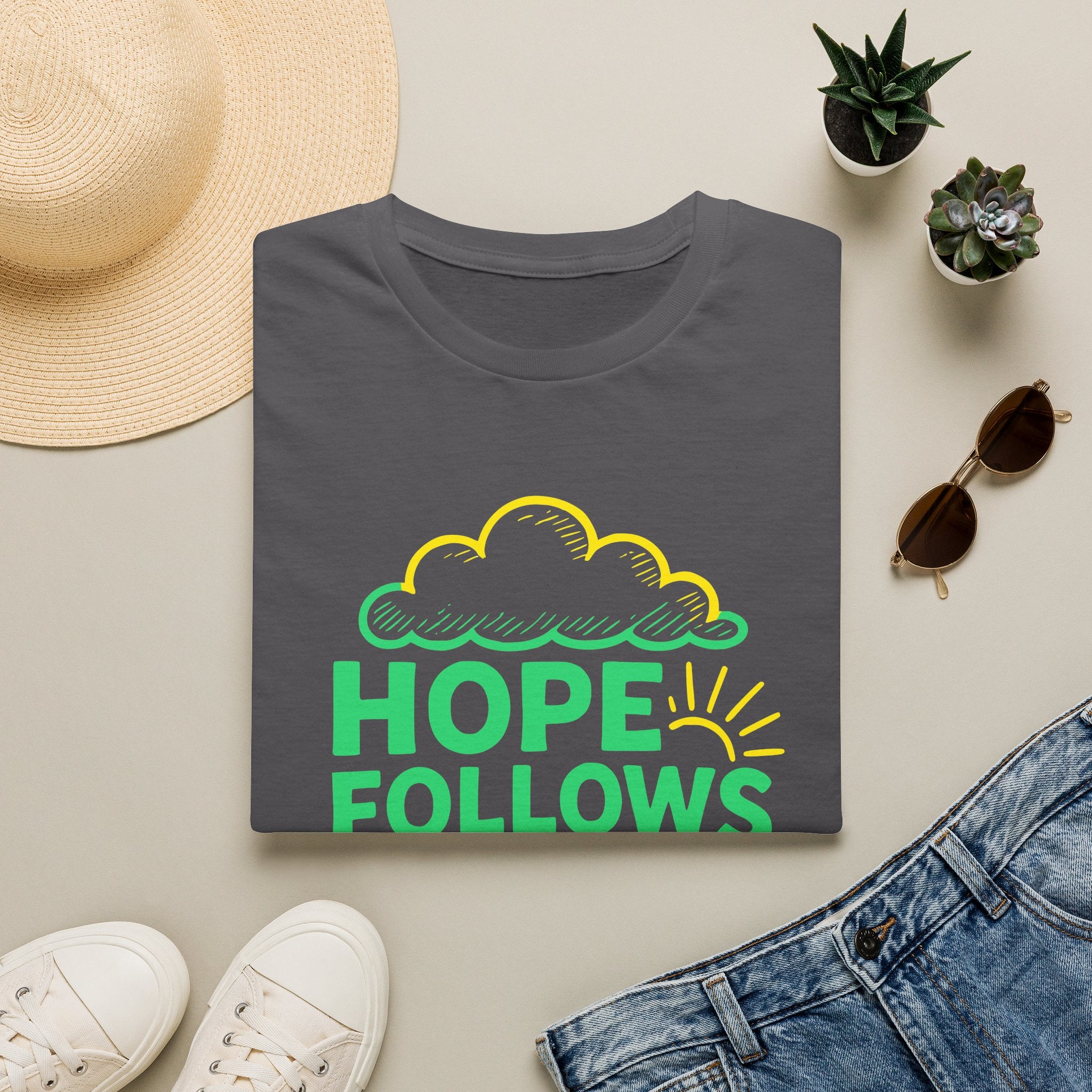 Hope Follows Faith 2 - T-shirt