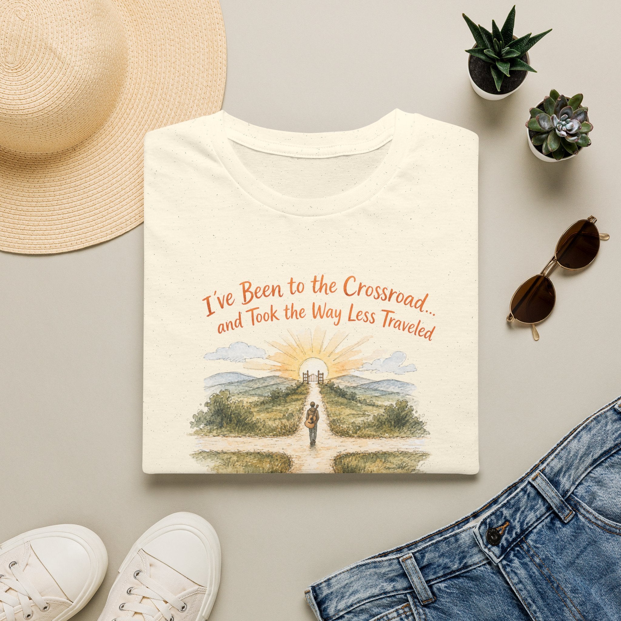 The Way Less Traveled - T-shirt