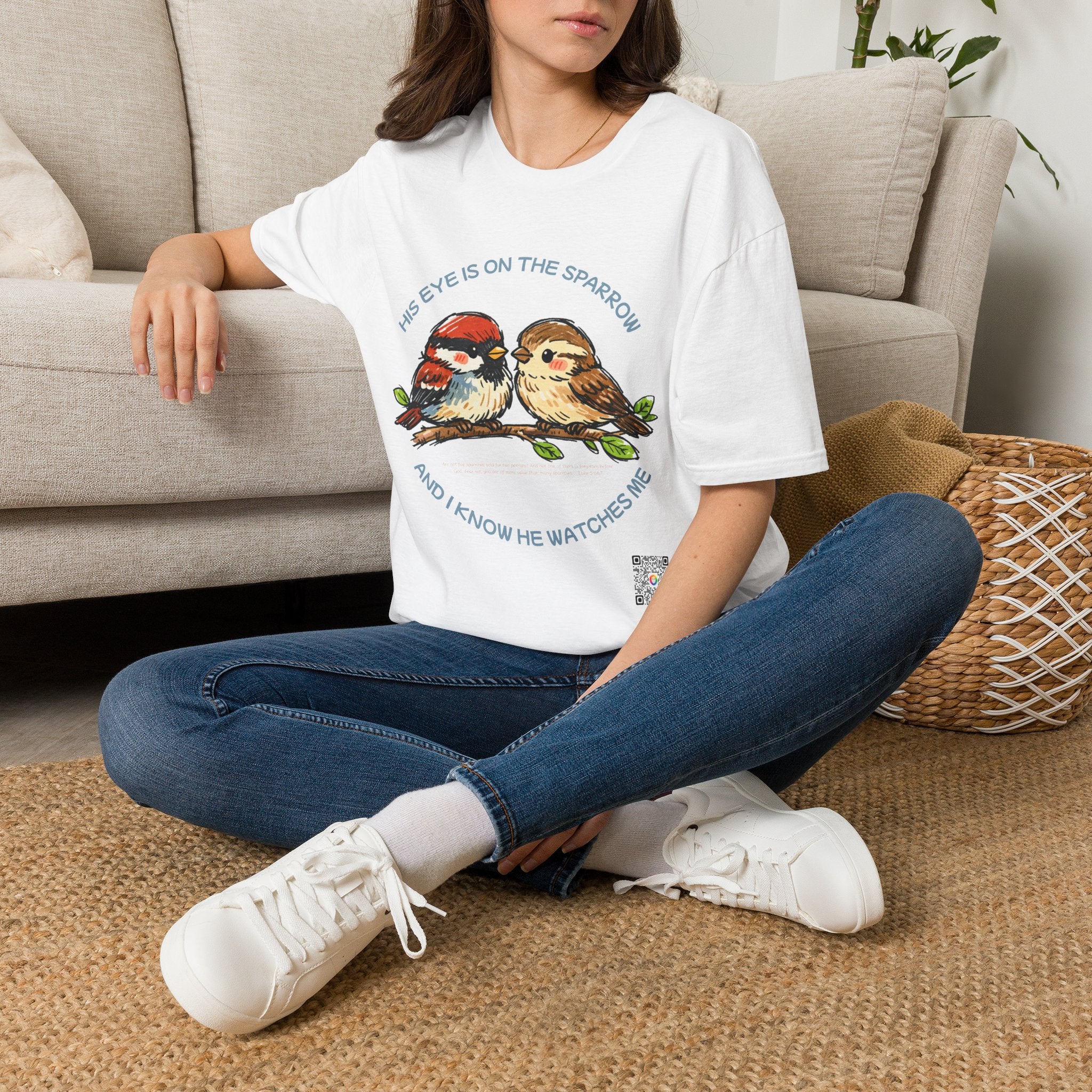 His Eye Is On the Sparrow - T-shirt