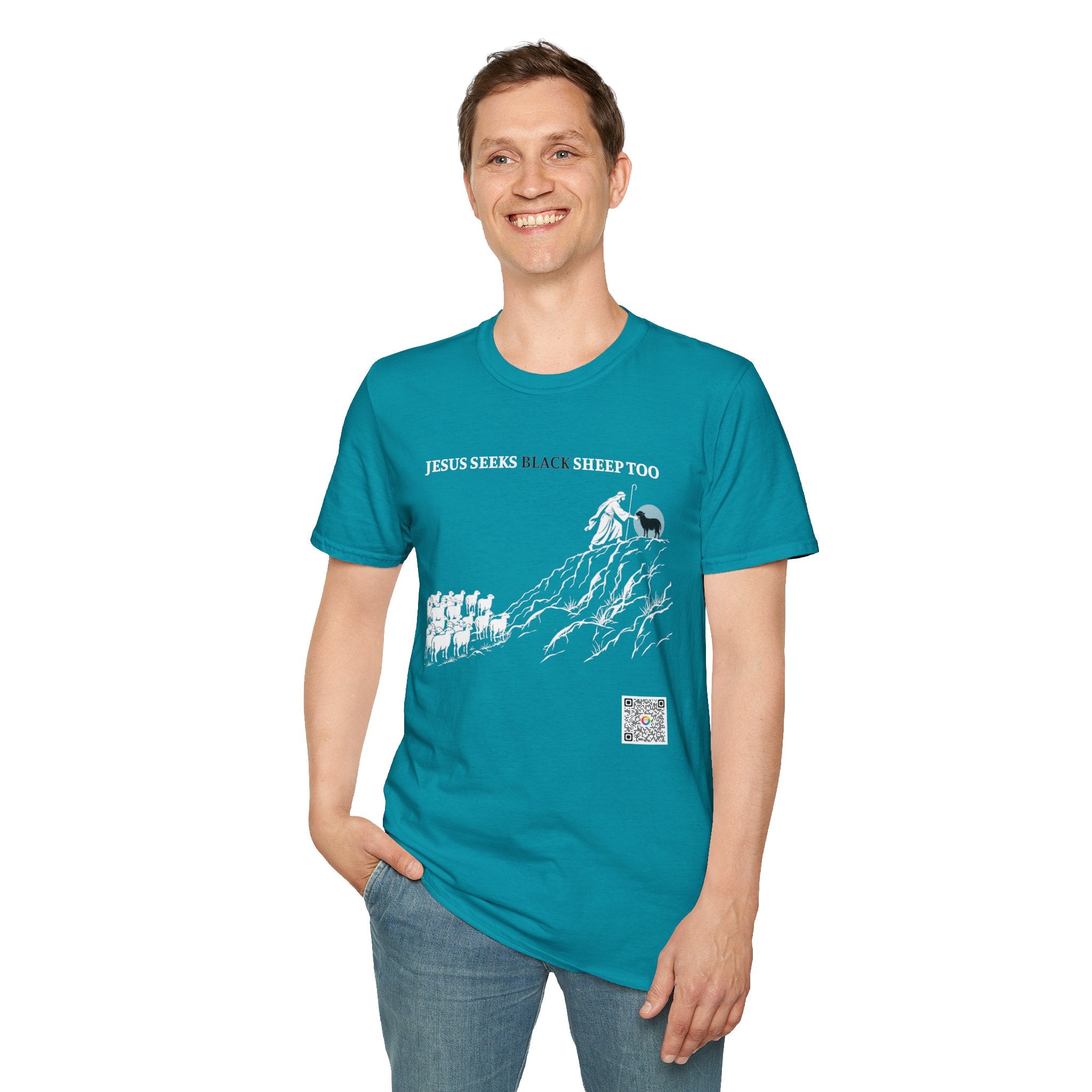 Jesus Seeks Black Sheep Too - T-shirt