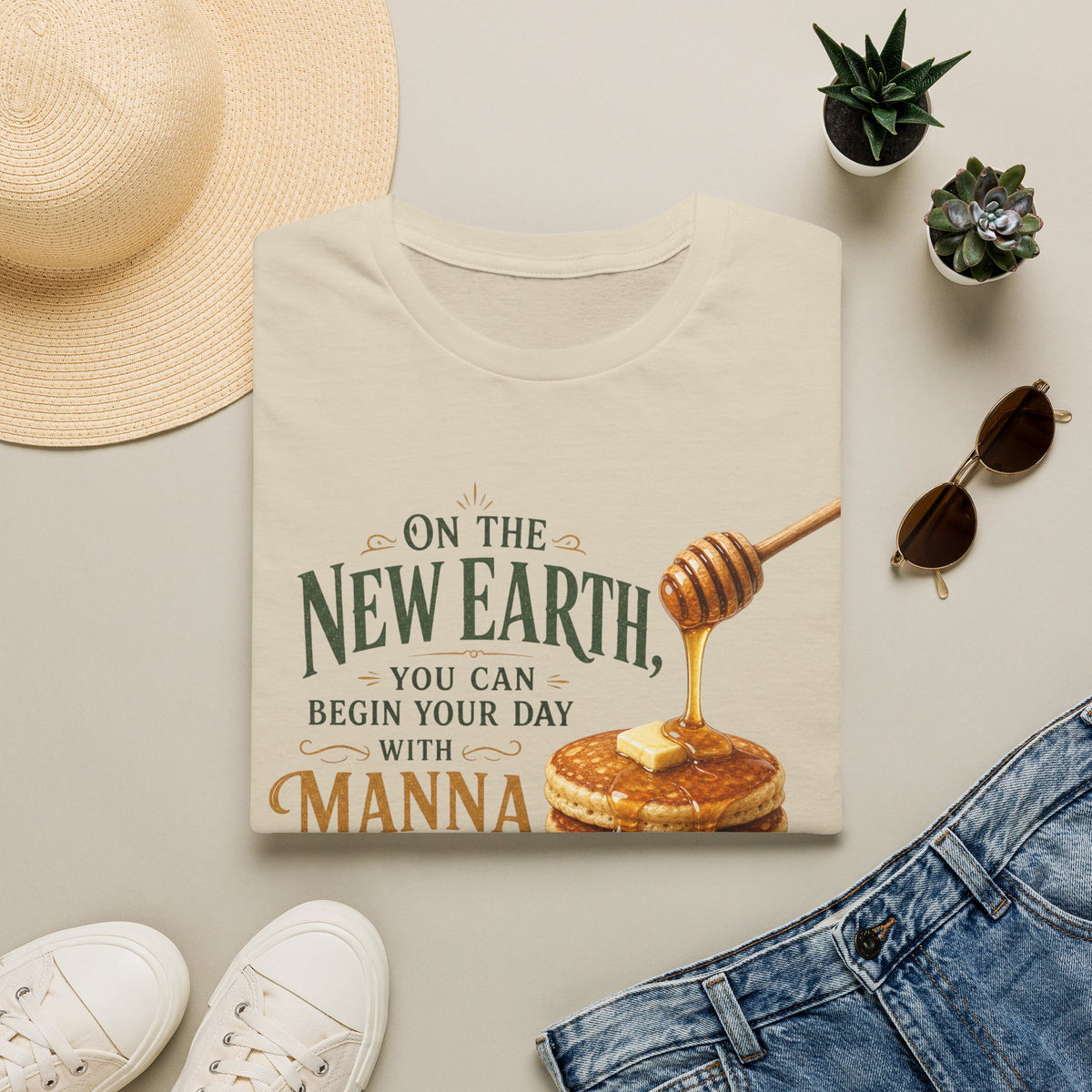 Manna Pancakes & Honey - T-shirt