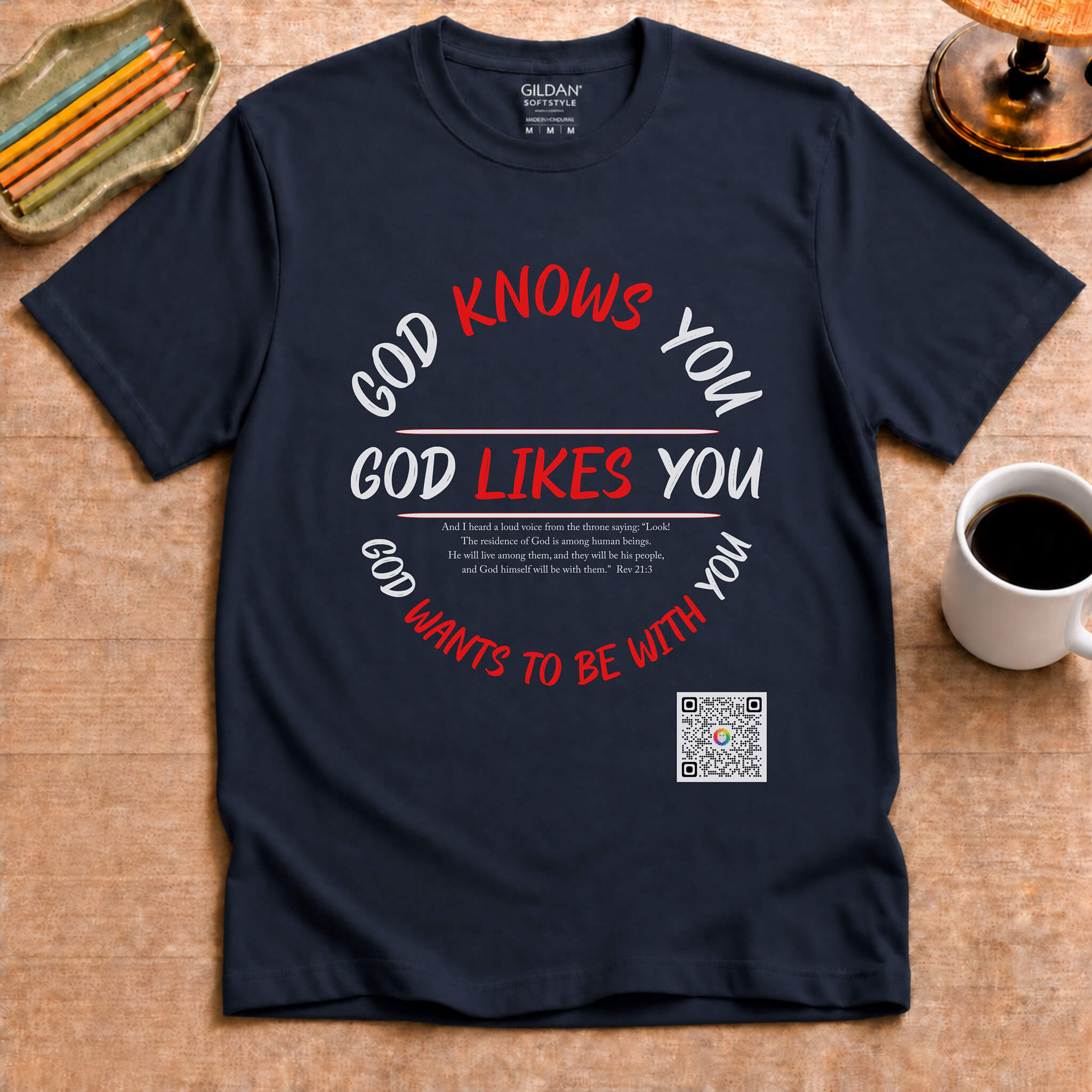 God Likes You - T-shirt
