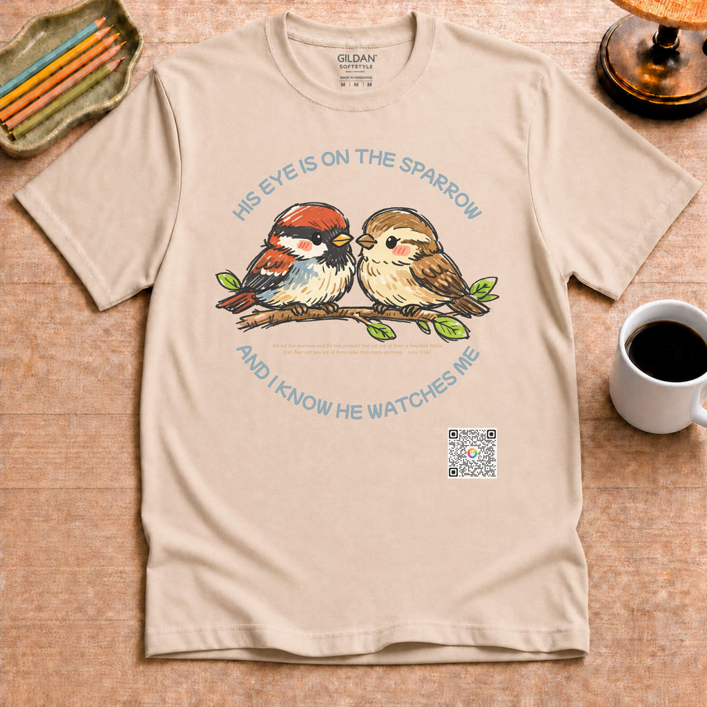 His Eye Is On the Sparrow - T-shirt