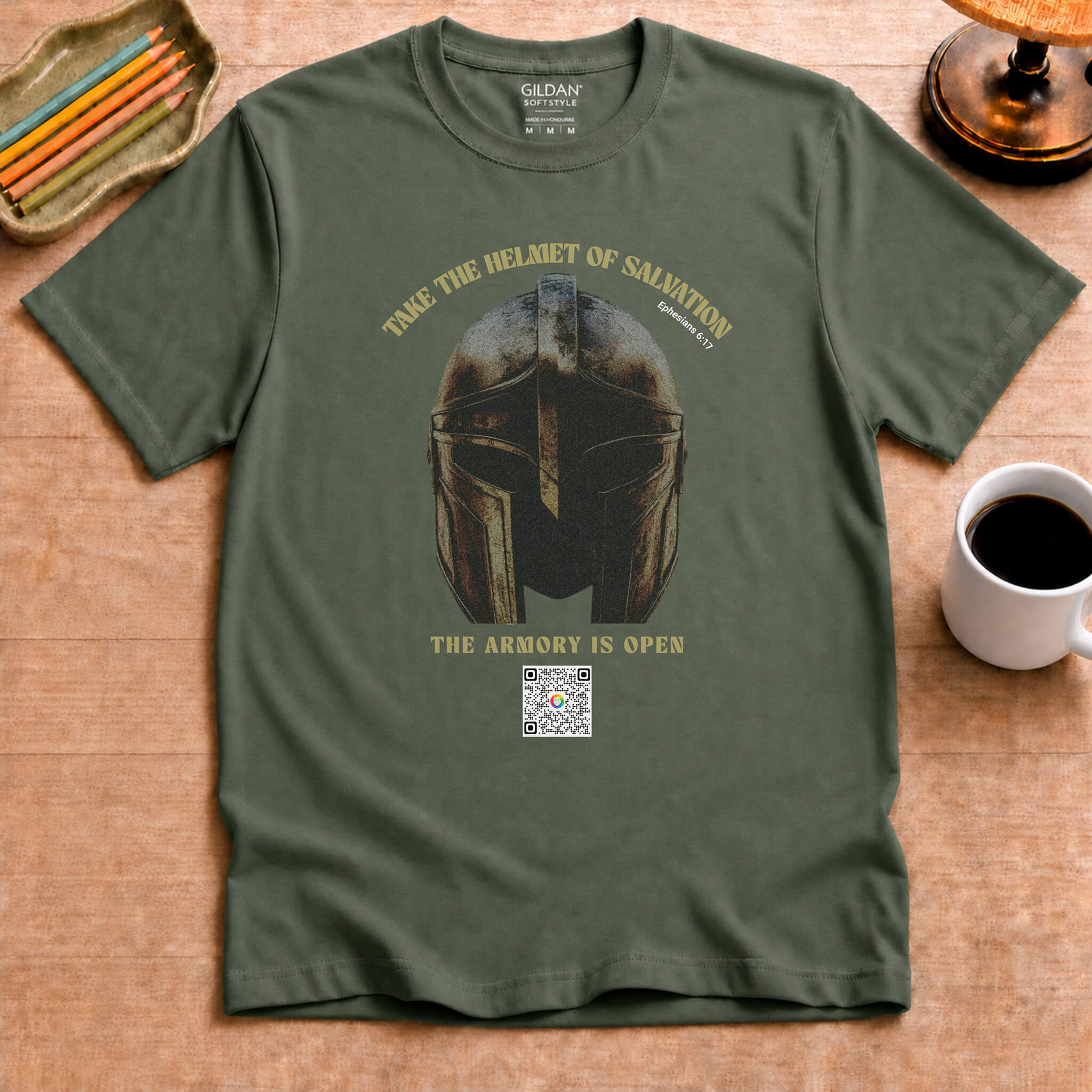 The Helmet of Salvation - T-shirt